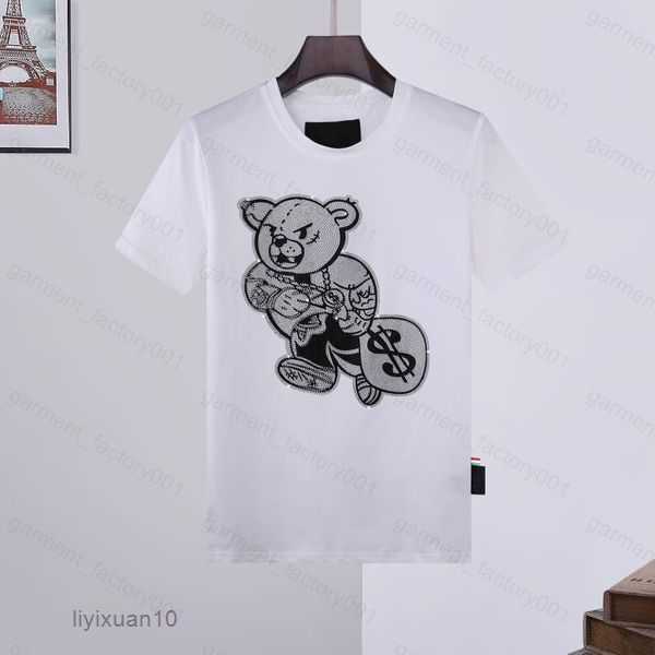 Phillip Plain Men Designer Pp Skull Diamond Shirt Short Sleeve Dollar Brown Bear Brand Tee O-neck High Quality Skulls Tshirt Tees Tops 14 8 FS8Q, 13
Phillip Plain Men Designer Pp Skull Diamond Shirt Short Sleeve Dollar Brown Bear Brand Tee O-neck High Quality Skulls Tshirt Tees Tops 14 8 FS8Q, 13