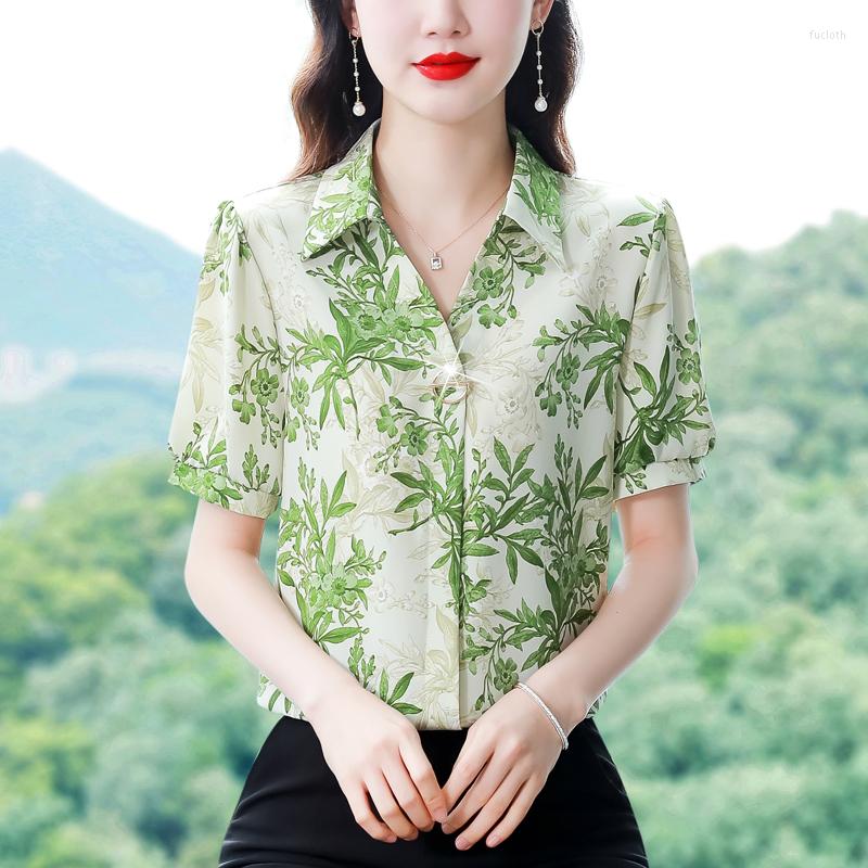 Women' Blouses Arrival Ladies' Shirts For Elegant Style Luxury Women' Tops With Graceful Design Spring Summer Blusa Mujer, Green
Women' Blouses Arrival Ladies' Shirts For Elegant Style Luxury Women' Tops With Graceful Design Spring Summer Blusa Mujer, Green