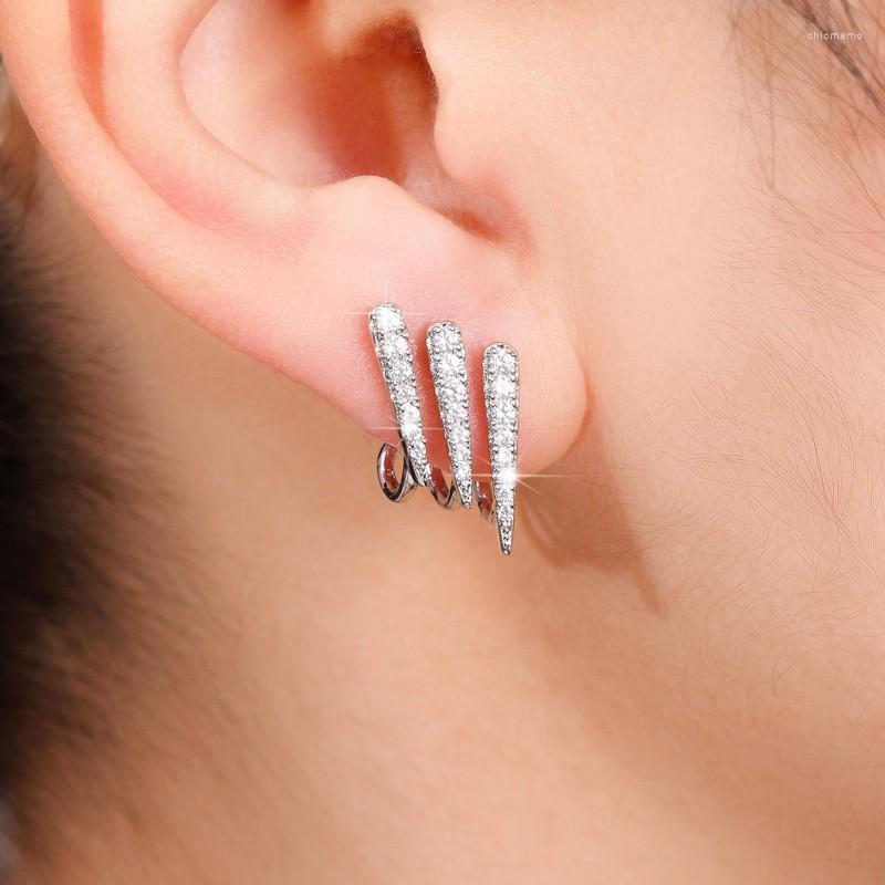 Stud Earrings CAOSHI Stylish Cool Girl's Brilliant Zirconia Ear For Daily Party Fashion Women Versatile Accessories Jewelry
Stud Earrings CAOSHI Stylish Cool Girl's Brilliant Zirconia Ear For Daily Party Fashion Women Versatile Accessories Jewelry