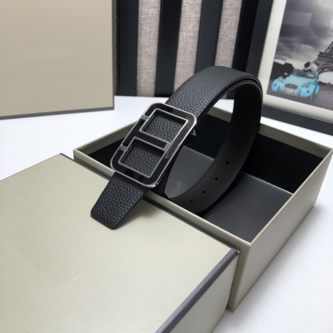 Designer Tom Belt High Quality Luxury Men Women Genuine Leather Buckle Belts Fashion Clothing Accessories Waistbands With Box And Dustbag, Gold buckle 1
Designer Tom Belt High Quality Luxury Men Women Genuine Leather Buckle Belts Fashion Clothing Accessories Waistbands With Box And Dustbag, Gold buckle 1