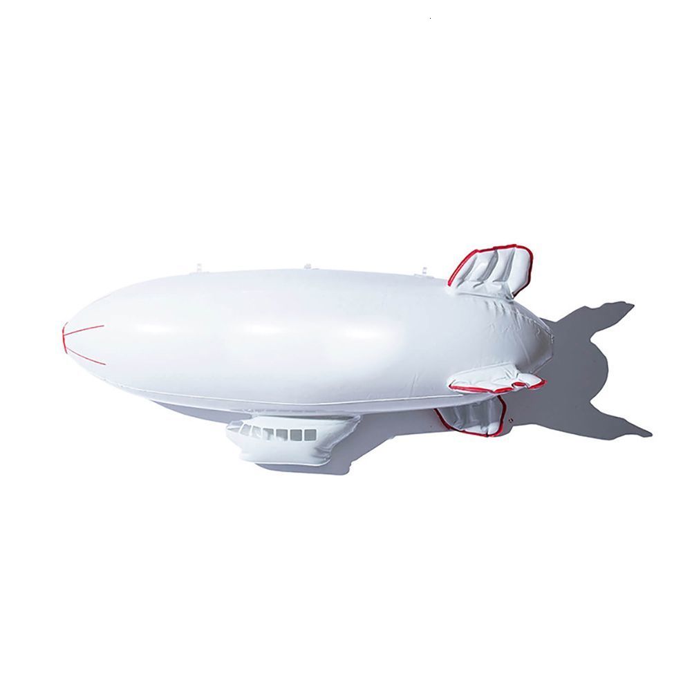 Party Balloons Air Inflation Toy Spaceship Toys Airship Model PVC Inflatable Airship Model for Kid Children Birthday Gift Summer Outdoor Funny Toys 23