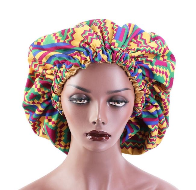 2020 38cm Large Print Satin Bonnet Hair Caps Sleep African Pattern Print Fabric Ankara Night Hat Hair Loss Cover Styling Accessori4120822, Multi
2020 38cm Large Print Satin Bonnet Hair Caps Sleep African Pattern Print Fabric Ankara Night Hat Hair Loss Cover Styling Accessori4120822, Multi