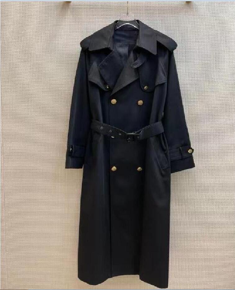 Top Womens Trench Coats FashionL designer windbreaker jackets long temperament top fashion classic lady coat lightweight warm winter Parkas belt black
Top Womens Trench Coats FashionL designer windbreaker jackets long temperament top fashion classic lady coat lightweight warm winter Parkas belt black