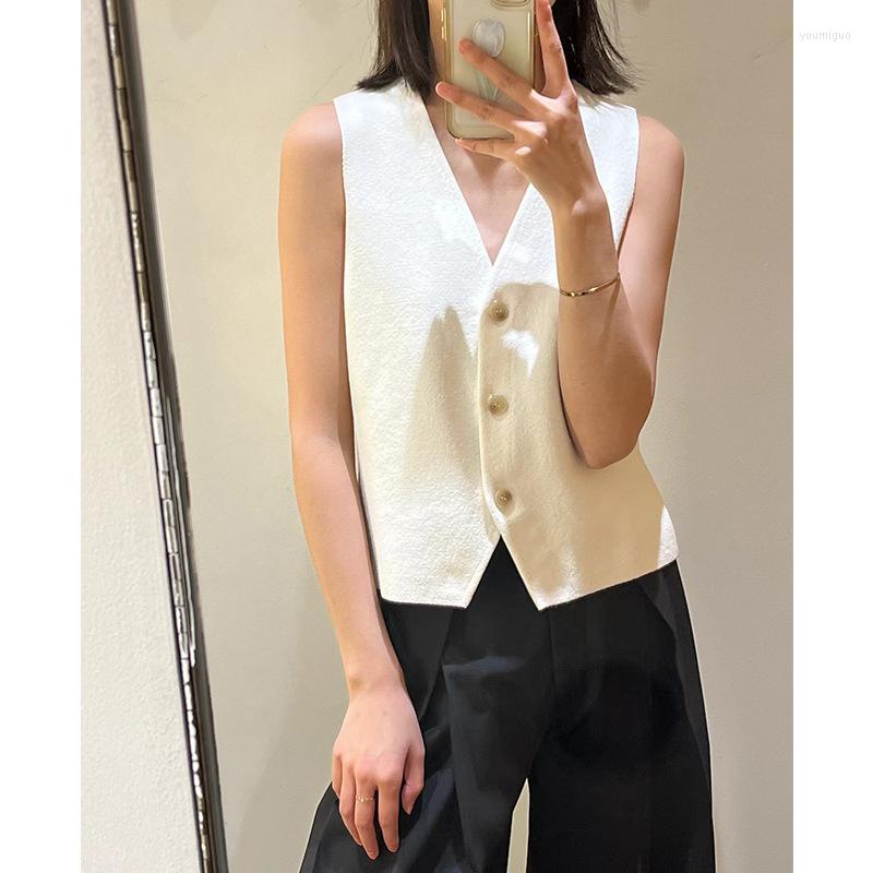 Women's Vests 2023 Spring And Summer Women Casual Slim V-neck Knitted Retro Vest, Black
Women's Vests 2023 Spring And Summer Women Casual Slim V-neck Knitted Retro Vest, Black