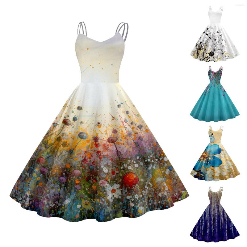Casual Dresses Vintage Cocktail For Women Sleeveless Knee Length Retro A Line Flared Swing Formal Prom Party Maxi Dress With Sleeves, Blue
Casual Dresses Vintage Cocktail For Women Sleeveless Knee Length Retro A Line Flared Swing Formal Prom Party Maxi Dress With Sleeves, Blue