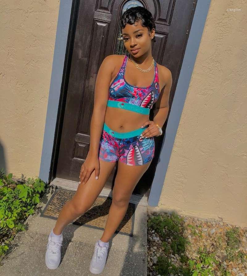 Women's Tracksuits Female Sportswear Two Piece Suit Summer 2023 Beach Fitness Clothing Crop Top Vest High Waist Pants Women Shorts Sets, Blue
Women's Tracksuits Female Sportswear Two Piece Suit Summer 2023 Beach Fitness Clothing Crop Top Vest High Waist Pants Women Shorts Sets, Blue