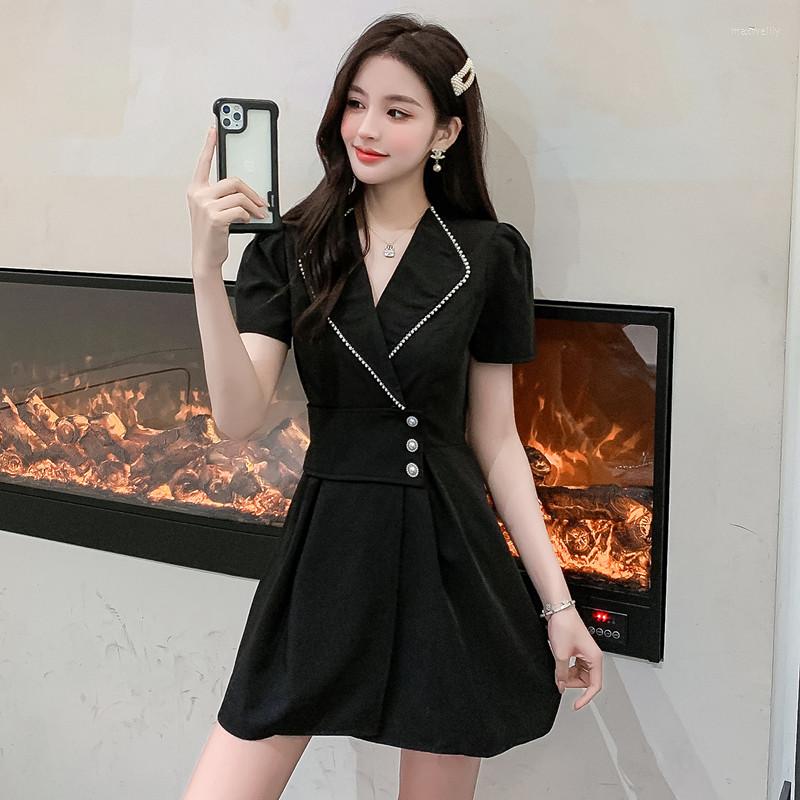 Work Dresses Spring And Summer Temperament Shorts Suit Fashion Notched Collar Short Sleeve Dress Two-Pieces Set 2023, Black set
Work Dresses Spring And Summer Temperament Shorts Suit Fashion Notched Collar Short Sleeve Dress Two-Pieces Set 2023, Black set