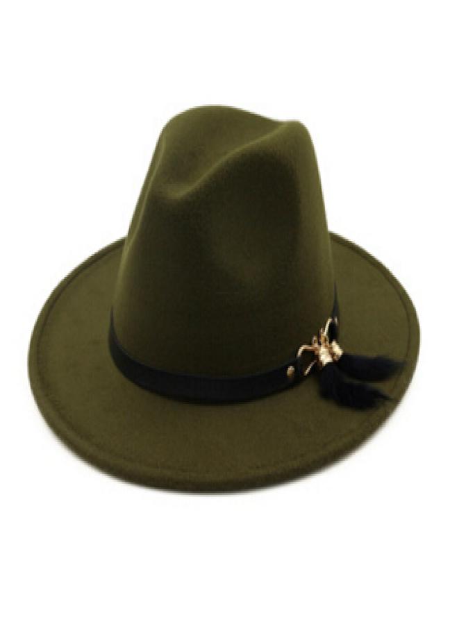New Fashion TOP hats for men women Elegant fashion Solid felt Fedora Hat Band Wide Flat Brim Jazz Hats Stylish Trilby Panama Cap9018111, Multi
New Fashion TOP hats for men women Elegant fashion Solid felt Fedora Hat Band Wide Flat Brim Jazz Hats Stylish Trilby Panama Cap9018111, Multi