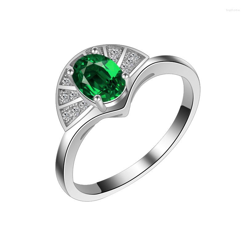 Cluster Rings Temperament Peacock Green Fan-shaped Retro Ring For Women Silver 925 Wedding Bands Cute/Romantic Fine Jewelry With Box Gifts
Cluster Rings Temperament Peacock Green Fan-shaped Retro Ring For Women Silver 925 Wedding Bands Cute/Romantic Fine Jewelry With Box Gifts