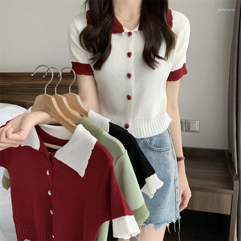 Women's Knits Y2k Summer Camisetas Women Clothing Streetwear T Shirts Ropa De Mujer Short Sleeve Tops Ruched Office Lady Patchwork Ins Tees, Green
Women's Knits Y2k Summer Camisetas Women Clothing Streetwear T Shirts Ropa De Mujer Short Sleeve Tops Ruched Office Lady Patchwork Ins Tees, Green