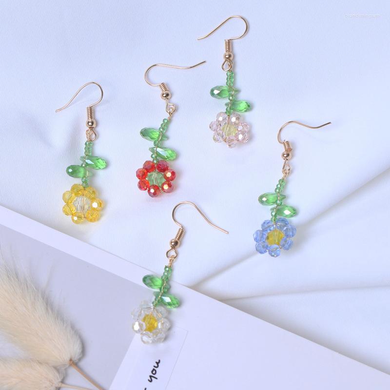 Hoop Earrings Flower Crystal Woven Colorful Ethnic Rice Beads Screw Earclip Women Enfashion Boho Jewelry Pendientes
Hoop Earrings Flower Crystal Woven Colorful Ethnic Rice Beads Screw Earclip Women Enfashion Boho Jewelry Pendientes