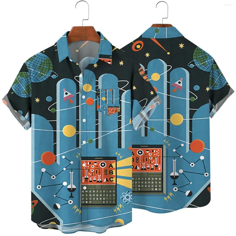 Men's T Shirts For Man Mens Printed Short Sleeve Button Down Beach Long Pack, Sky blue
Men's T Shirts For Man Mens Printed Short Sleeve Button Down Beach Long Pack, Sky blue