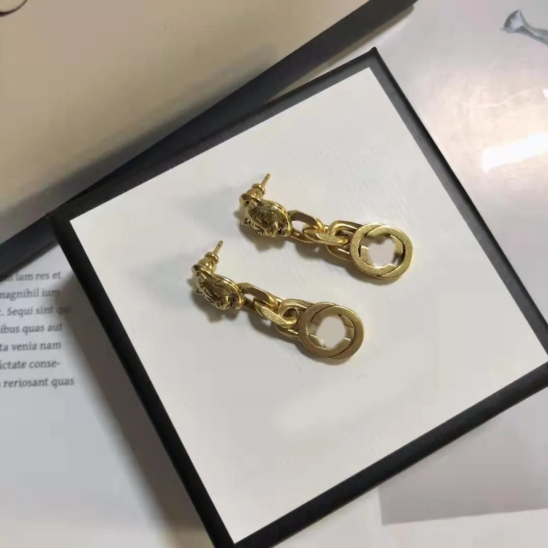 Brand Designer Hip Hop Necklace Double G Interlocking Thick Chain Bracelet Letter Pendant Earrings Unisex High Quality With Box, Golden
Brand Designer Hip Hop Necklace Double G Interlocking Thick Chain Bracelet Letter Pendant Earrings Unisex High Quality With Box, Golden
