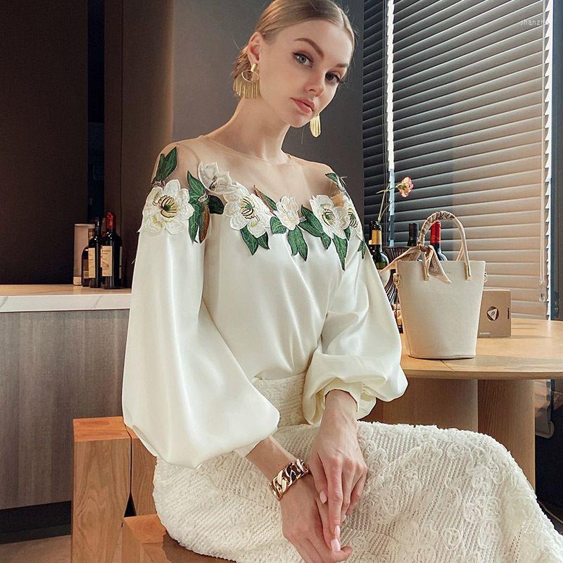 Women' Blouses Spring/Summer Outfits Shirt For Women 2023 Fashion Selling Casual Women' Mesh Spliced Satin Embroidered Top, Off white
Women' Blouses Spring/Summer Outfits Shirt For Women 2023 Fashion Selling Casual Women' Mesh Spliced Satin Embroidered Top, Off white