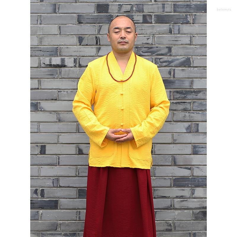 Ethnic Clothing Summer Lama Short Sleeve Thin Shirt Monk Clothes Cotton Linen Tube Top Tibetan
Ethnic Clothing Summer Lama Short Sleeve Thin Shirt Monk Clothes Cotton Linen Tube Top Tibetan