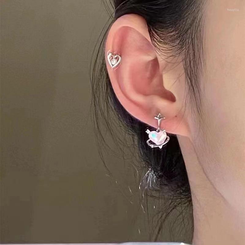 Stud Earrings Starlight Heart Shaped Earnail Set Alloy Material For Women Trendy Accessories Body Jewelry Gift
Stud Earrings Starlight Heart Shaped Earnail Set Alloy Material For Women Trendy Accessories Body Jewelry Gift