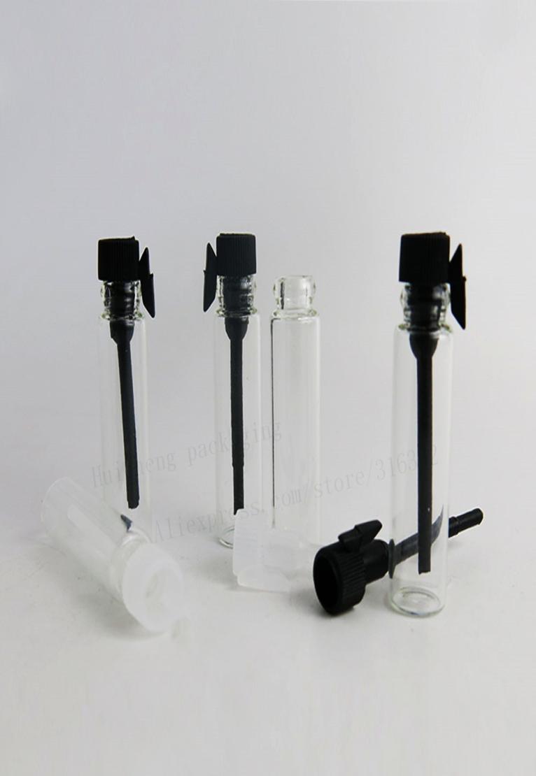 100 x 1ml mini glass perfume bottle Small parfume sample vials tester trial Perfume bottle with Clear Black Stoppers2921706
100 x 1ml mini glass perfume bottle Small parfume sample vials tester trial Perfume bottle with Clear Black Stoppers2921706