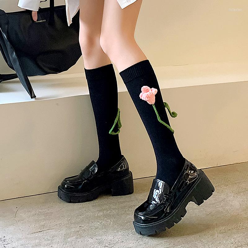 Women Socks 1 Pair Hand Crochet Cute Flower Plant Kawaii Funny Casual Calf Japanese Harajuku Fashion Long Cotton
Women Socks 1 Pair Hand Crochet Cute Flower Plant Kawaii Funny Casual Calf Japanese Harajuku Fashion Long Cotton