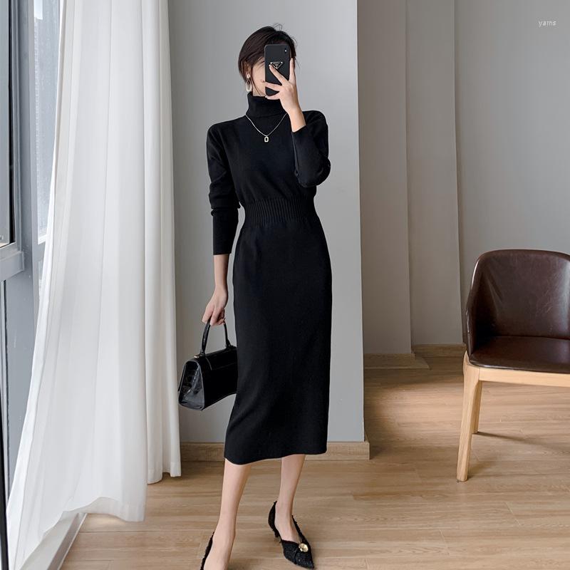 Casual Dresses High-neck Long Dress Women's Slim Autumn And Winter Temperament Commuter Fashion Versatile Knit, White
Casual Dresses High-neck Long Dress Women's Slim Autumn And Winter Temperament Commuter Fashion Versatile Knit, White