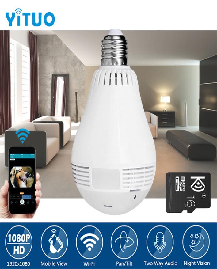 960P 360 Degree Wireless IP Camera Wifi Fisheye Bulb Camara CCTV 3D VR Cameras Audio Panoramic Smart Home Security YITUO6734027
960P 360 Degree Wireless IP Camera Wifi Fisheye Bulb Camara CCTV 3D VR Cameras Audio Panoramic Smart Home Security YITUO6734027