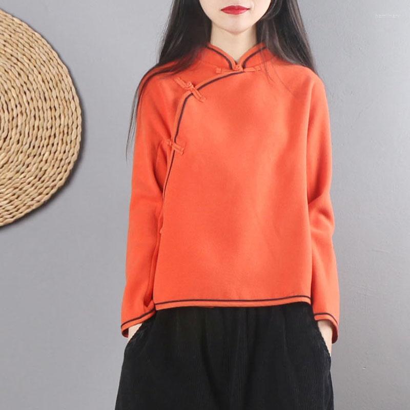Ethnic Clothing Retro Chinese Women Blouse Traditional Vintage Oblique Shirt Zen Cotton Oriental Woman Tops Mandarin Collar Cheongsam Top
Ethnic Clothing Retro Chinese Women Blouse Traditional Vintage Oblique Shirt Zen Cotton Oriental Woman Tops Mandarin Collar Cheongsam Top