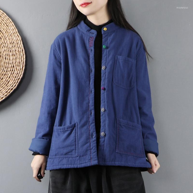 Ethnic Clothing Traditional Chinese Style Women Cotton Warm Coats Hanfu Retro Jacket Tang Suit Oriental Quilted Cheongsam Top 11874
Ethnic Clothing Traditional Chinese Style Women Cotton Warm Coats Hanfu Retro Jacket Tang Suit Oriental Quilted Cheongsam Top 11874