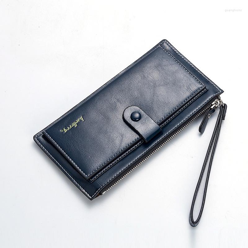 Wallets European And American Style Women Long Solid Leather Hasp Zipper Womens Purses Clutches Female Purse, Purple
Wallets European And American Style Women Long Solid Leather Hasp Zipper Womens Purses Clutches Female Purse, Purple