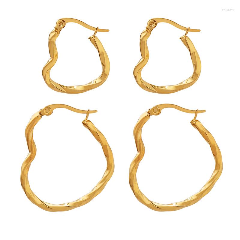 Hoop Earrings Fashion Love For Women 316L Stainless Steel Luxury Jewelry Different Sizes Wedding Accessories 2023 Trend
Hoop Earrings Fashion Love For Women 316L Stainless Steel Luxury Jewelry Different Sizes Wedding Accessories 2023 Trend