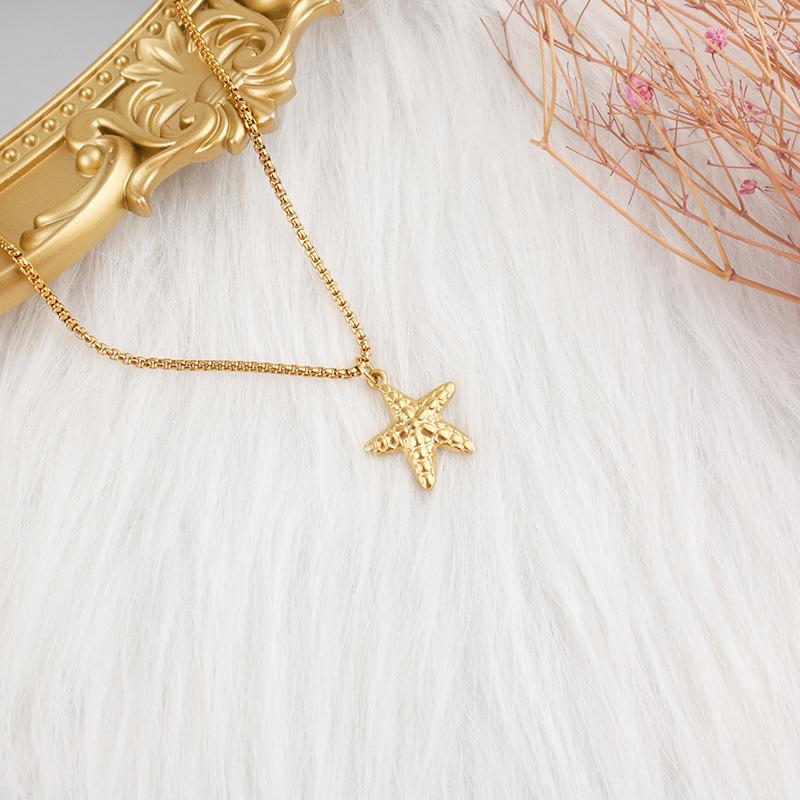 Pendant Necklaces Starfish Fashion European And American Stainless Steel Men Women Jewelry Necklace Jewelrygift
Pendant Necklaces Starfish Fashion European And American Stainless Steel Men Women Jewelry Necklace Jewelrygift