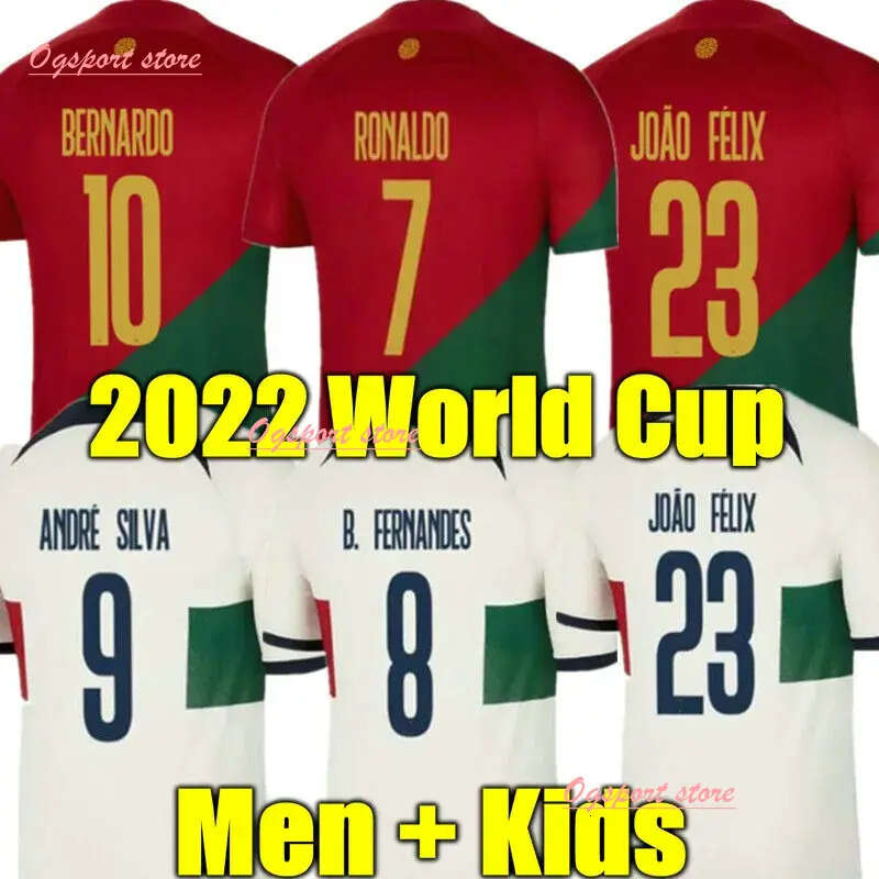 Joao Felix 22 23 Portuguesa Soccer Jerseys G.ramos Ruben Neves Bruno Fernandes Portugieser 2022 Portuguese Football Shirt Men Kids, Wine red
Joao Felix 22 23 Portuguesa Soccer Jerseys G.ramos Ruben Neves Bruno Fernandes Portugieser 2022 Portuguese Football Shirt Men Kids, Wine red