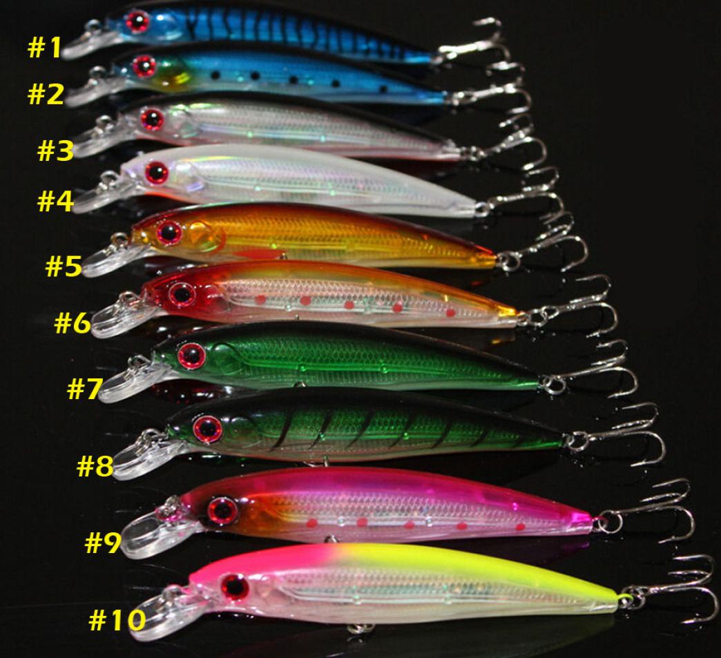 

Floating Minnow Fishing Lure Laser Hard Artificial Bait 3D Eyes 11CM 13G Fish Fishing Wobblers Crankbait Minnows1627283