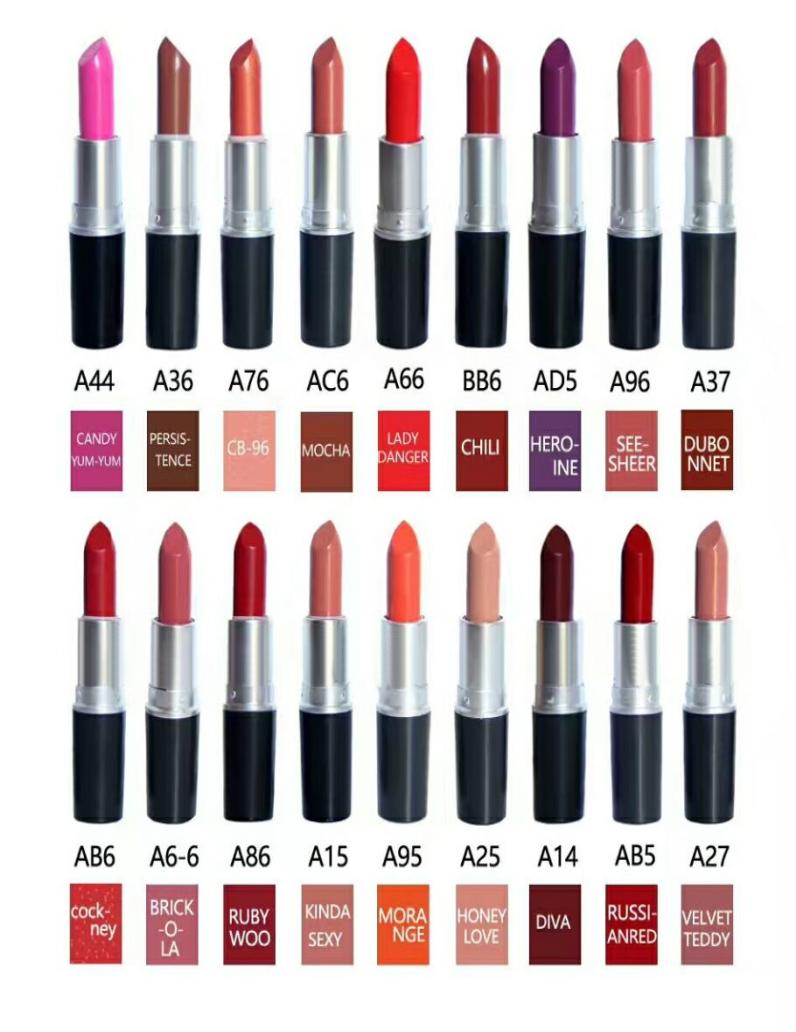 brand makeup High quality aluminum tube ruby woo diva rebel matte lipstick lipstick whole6515605, Mixed color
brand makeup High quality aluminum tube ruby woo diva rebel matte lipstick lipstick whole6515605, Mixed color