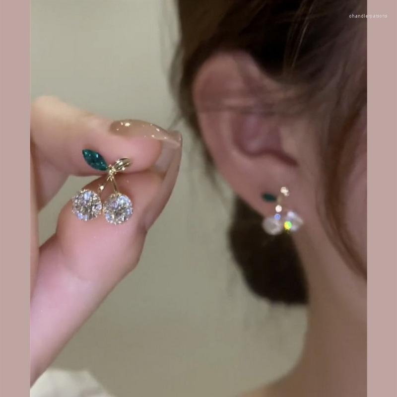Stud Earrings Fashion Small Cute Cherry For Women 2023 Simple Gold Color Fruit Female Oorbellen
Stud Earrings Fashion Small Cute Cherry For Women 2023 Simple Gold Color Fruit Female Oorbellen