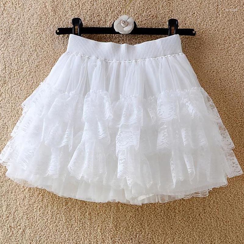 Skirts Sexy Lace Tulle Women Summer High Waist Slim Fit Multi-Layer Puffy Skirt Female Korean Prom Black White Cake Short
Skirts Sexy Lace Tulle Women Summer High Waist Slim Fit Multi-Layer Puffy Skirt Female Korean Prom Black White Cake Short