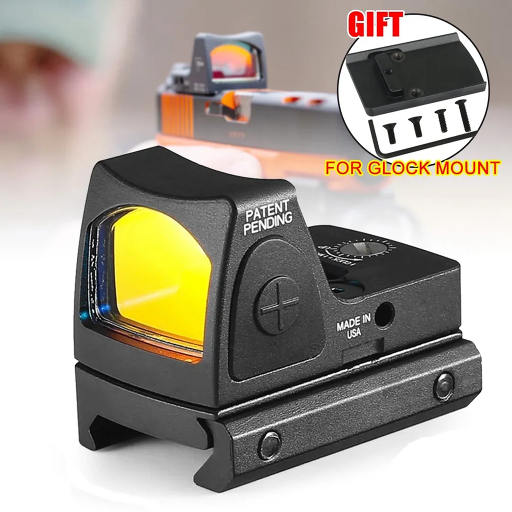 RMR Mini Tactical Red Dot Sight Hunting Rifle Reflex Sight Airsoft Glock Holographic Shooting Sight For Picatinny Weaver Rail-Tan, Customize
RMR Mini Tactical Red Dot Sight Hunting Rifle Reflex Sight Airsoft Glock Holographic Shooting Sight For Picatinny Weaver Rail-Tan, Customize