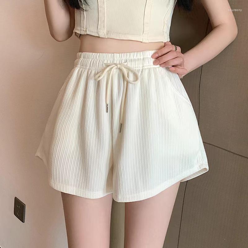 Women's Shorts High Waist Pockets Sports Women Drawstring Elastic Wasit Loose Simple Casual Summer Short Sweatpants Streetwear Bottoms, White
Women's Shorts High Waist Pockets Sports Women Drawstring Elastic Wasit Loose Simple Casual Summer Short Sweatpants Streetwear Bottoms, White