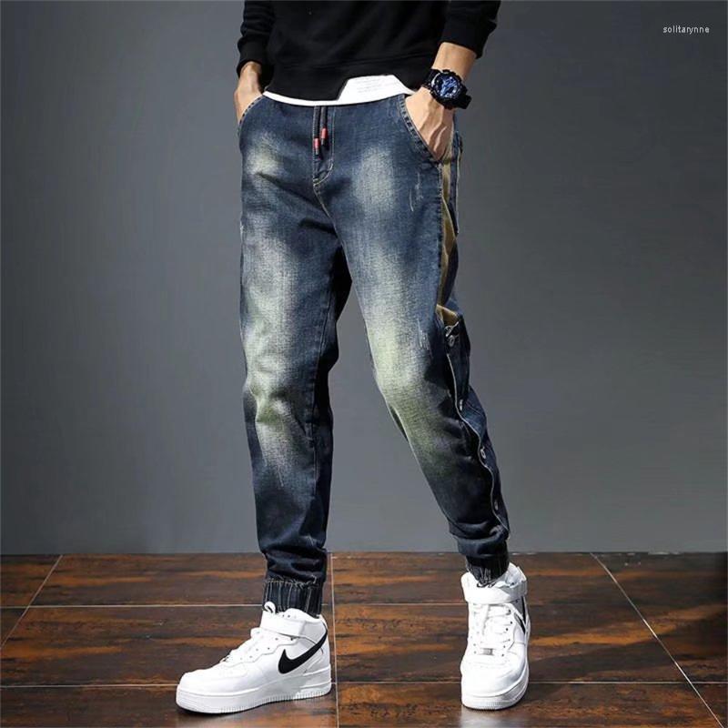 Men's Jeans Mens Harem Pants Fashion Pockets Desinger Loose Fit Baggy Moto Men Stretch Retro Streetwear Relaxed Tapered, Picture
Men's Jeans Mens Harem Pants Fashion Pockets Desinger Loose Fit Baggy Moto Men Stretch Retro Streetwear Relaxed Tapered, Picture