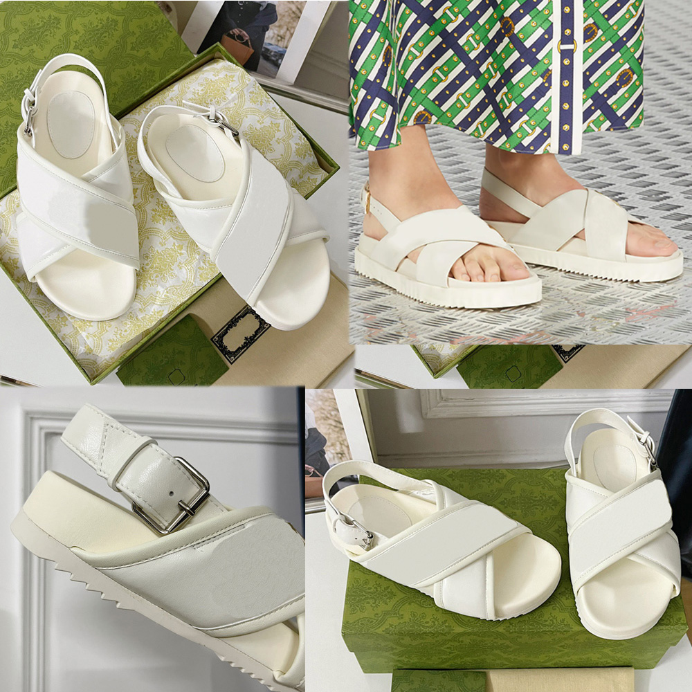 MENS WOMENS SANDAL 7386 Flat sandal crafted in white leather and defined by a script on the front in contrasting metallic gold leather adding bold logo feel to the style, 11 upper with logo
MENS WOMENS SANDAL 7386 Flat sandal crafted in white leather and defined by a script on the front in contrasting metallic gold leather adding bold logo feel to the style, 11 upper with logo
