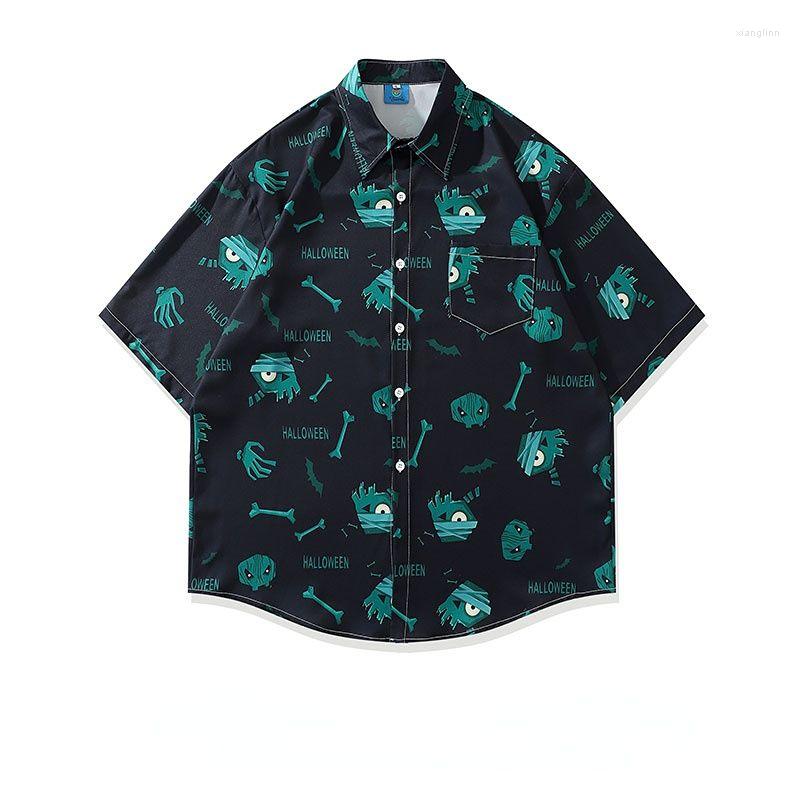 Men's Casual Shirts Fashion Cartoon Funny Full Print Short Sleeve Blouse Men's Loose Couple Shirt For Summer, Black
Men's Casual Shirts Fashion Cartoon Funny Full Print Short Sleeve Blouse Men's Loose Couple Shirt For Summer, Black