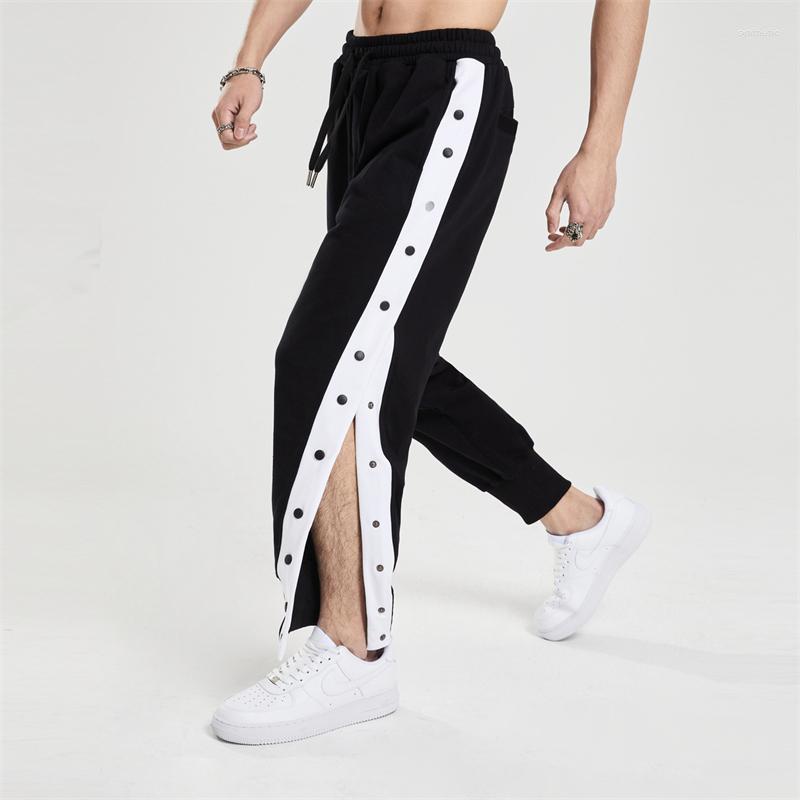 Men's Pants Men Sweatpants Basketball Training Pre Match Warm Up With Fully Open Side Breasted Sports Fitness Loose Cotton, Black
Men's Pants Men Sweatpants Basketball Training Pre Match Warm Up With Fully Open Side Breasted Sports Fitness Loose Cotton, Black