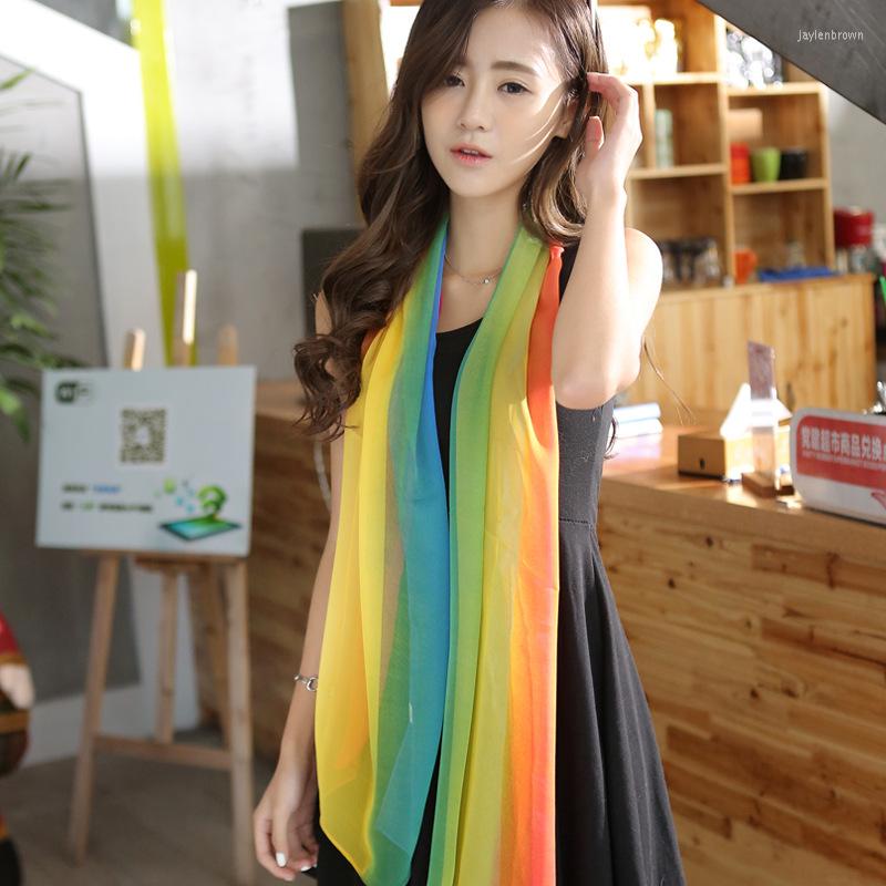 Scarves 50 160cm Fashion Gradient Color Solid Scarf Women Foulard Chiffon Georgette Long Shawl Summer Bandana Elegant Hijab
Scarves 50 160cm Fashion Gradient Color Solid Scarf Women Foulard Chiffon Georgette Long Shawl Summer Bandana Elegant Hijab
