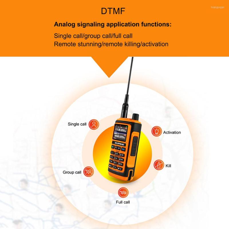Walkie Talkie UV-17 GPS 108-130MHz Air Band VHF UHF 200-260MHz 350-355MHz FM Radio Six Bands Freq Copy Waterproof
Walkie Talkie UV-17 GPS 108-130MHz Air Band VHF UHF 200-260MHz 350-355MHz FM Radio Six Bands Freq Copy Waterproof