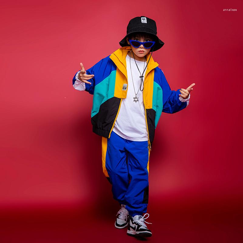 Stage Wear Hip Hop Clothes For Children Girls Boys Running Color Zipper Jacket Coat Loose Jogger Pants Jazz Dance Costume Drum Performance, White t shirt
Stage Wear Hip Hop Clothes For Children Girls Boys Running Color Zipper Jacket Coat Loose Jogger Pants Jazz Dance Costume Drum Performance, White t shirt