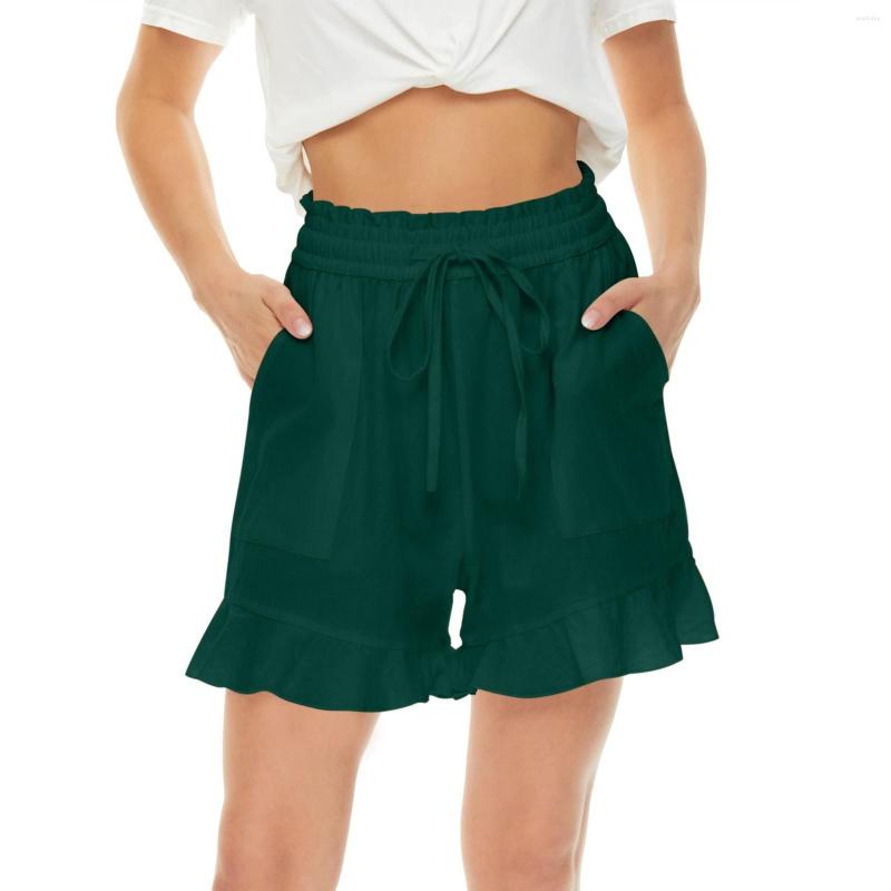 Women's Shorts 2023 Casual Comfortable Ruffle Hem Women'S Solid Color Summer Loose High Elastic Waisted Wide Leg A-Line, White
Women's Shorts 2023 Casual Comfortable Ruffle Hem Women'S Solid Color Summer Loose High Elastic Waisted Wide Leg A-Line, White