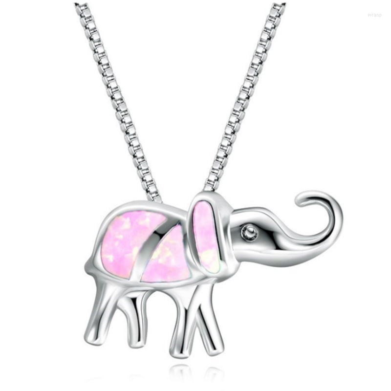 Pendant Necklaces FYJS Unique Silver Plated Alloy 3 Colors Elephant Shape Opalite Opal Link Chain Necklace Animal Jewelry
Pendant Necklaces FYJS Unique Silver Plated Alloy 3 Colors Elephant Shape Opalite Opal Link Chain Necklace Animal Jewelry