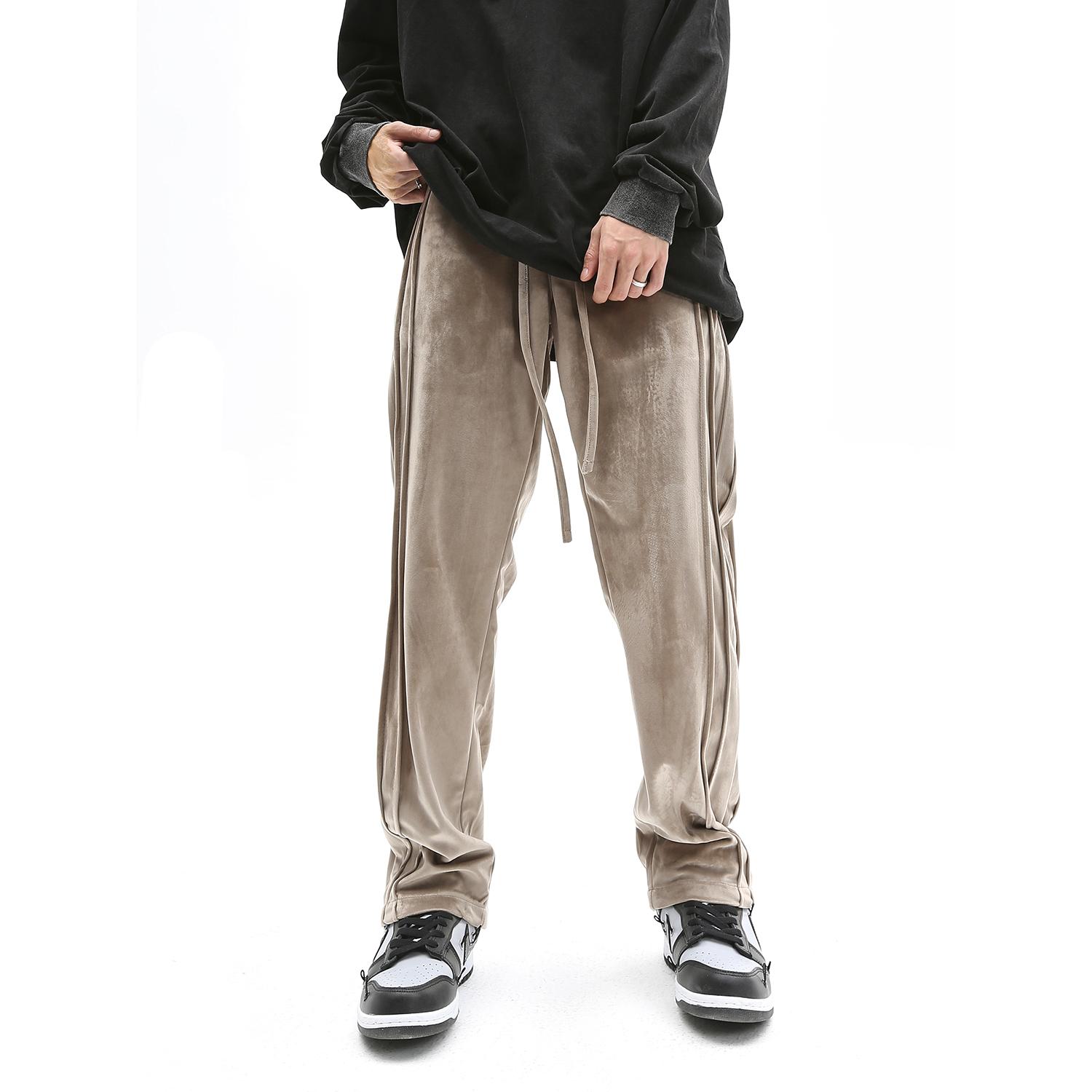 Pants Retro Striped Velour Sweat Pant for Men and Women Streetwear Fashionable Casual Jogger Plus Velvet Oversize Joggers Sweatpants, Blue
Pants Retro Striped Velour Sweat Pant for Men and Women Streetwear Fashionable Casual Jogger Plus Velvet Oversize Joggers Sweatpants, Blue