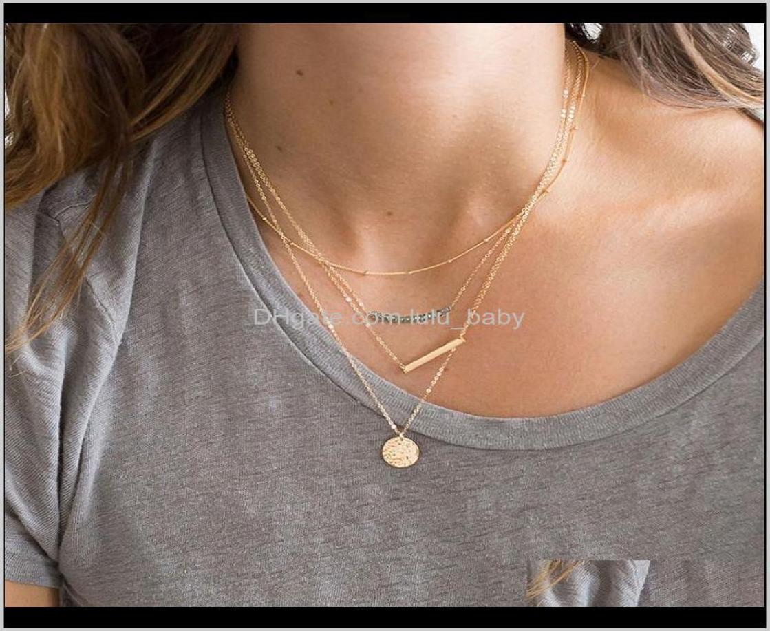 Pendant Necklaces Pendants Jewelryvisunion 316L Stainless Steel Simple Coin Charm Grey Crystal Beaded Minimal Chain Multi Layer 3903775
Pendant Necklaces Pendants Jewelryvisunion 316L Stainless Steel Simple Coin Charm Grey Crystal Beaded Minimal Chain Multi Layer 3903775