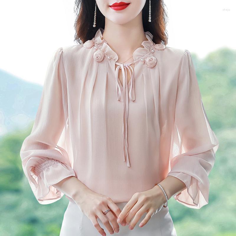 Women's Blouses -4XL Spring Autumn Women Tops Fashion Chiffon Blouse Petal Collar Flare Long Sleeve Casual Whtie Shirt, Green
Women's Blouses -4XL Spring Autumn Women Tops Fashion Chiffon Blouse Petal Collar Flare Long Sleeve Casual Whtie Shirt, Green