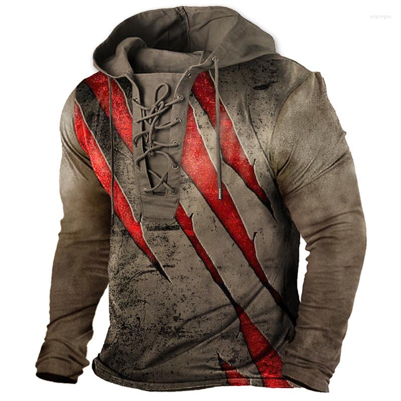 Men's T Shirts Retro Stars Stripes Print Patchwork T-shirt Men Spring V Neck Lace-up Hooded Sweatshirt Autumn Long Sleeve Man Tees Top, 01 black
Men's T Shirts Retro Stars Stripes Print Patchwork T-shirt Men Spring V Neck Lace-up Hooded Sweatshirt Autumn Long Sleeve Man Tees Top, 01 black