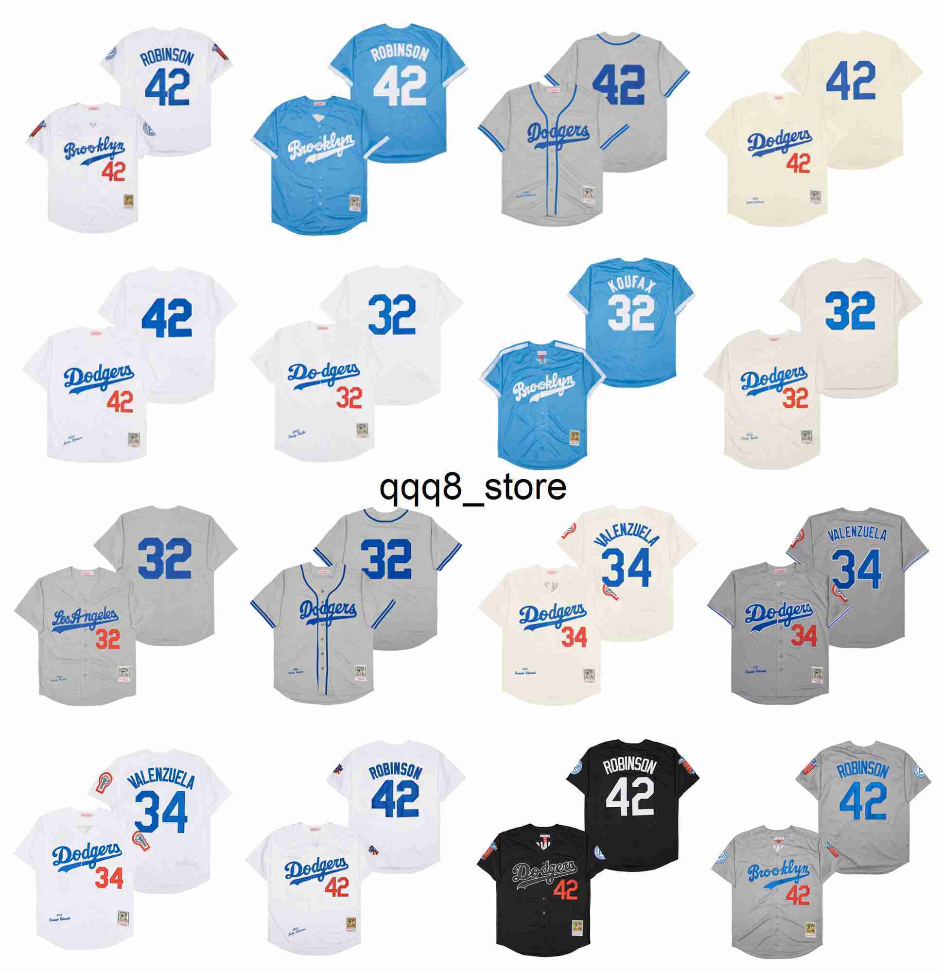 qqq8 Mitchell and Ness Throwback Dodgers Baseball Jersey 42 Jackie Robinson Brooklyn 32 Sandy Koufax 34 Fernando Valenzuela Los Black Cream Angeles White Grey Size S, As pic
qqq8 Mitchell and Ness Throwback Dodgers Baseball Jersey 42 Jackie Robinson Brooklyn 32 Sandy Koufax 34 Fernando Valenzuela Los Black Cream Angeles White Grey Size S, As pic